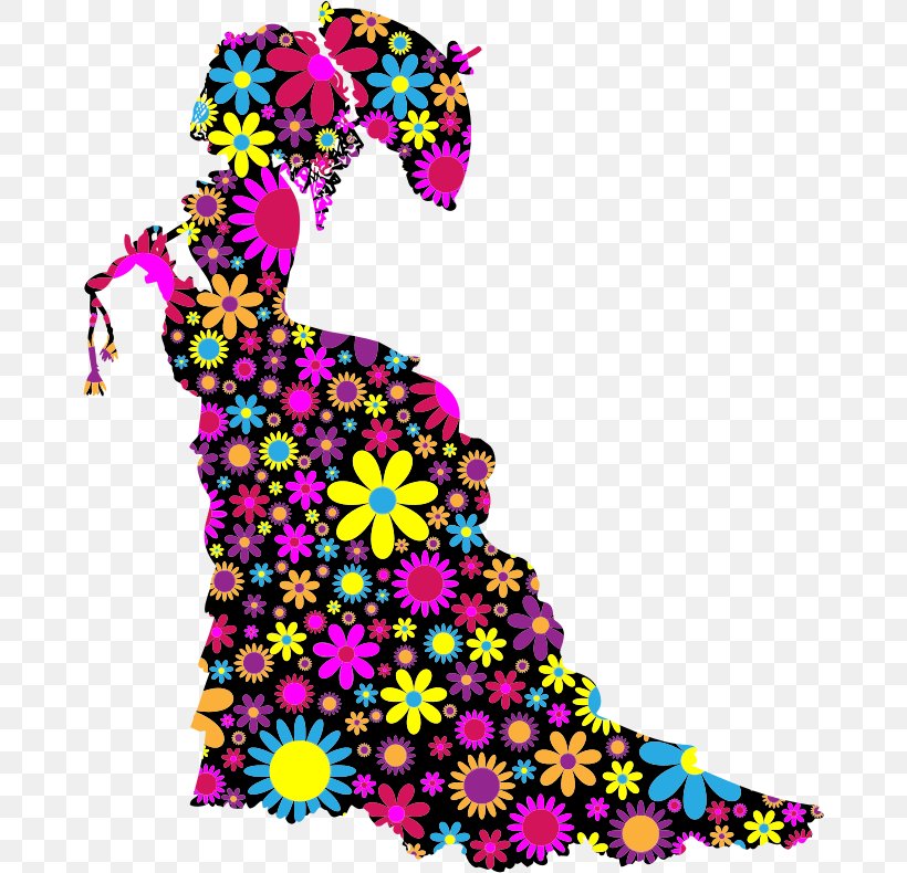 Silhouette Clip Art, PNG, 670x790px, Silhouette, Art, Clothing, Day Dress, Magenta Download Free