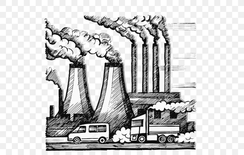 Pollution Drawing PNG Transparent Images Free Download  Vector Files   Pngtree