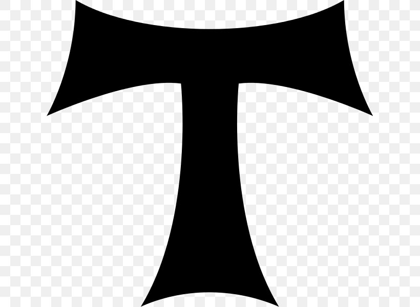 Tau Cross Christian Cross Symbol, PNG, 637x600px, Tau Cross, Anthony The Great, Black, Black And White, Christian Cross Download Free