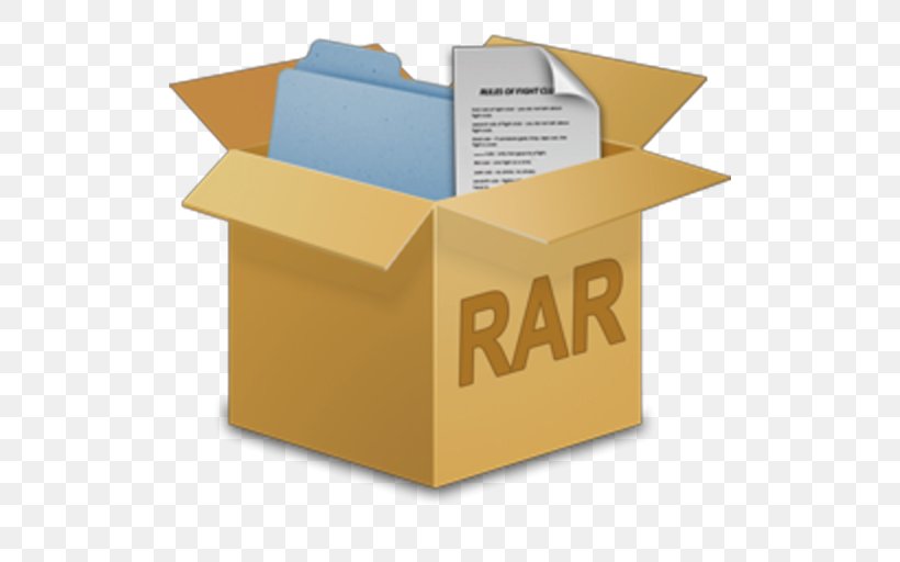 Unrar PDF Archive File, PNG, 512x512px, Unrar, Android, Archive File, Box, Brand Download Free