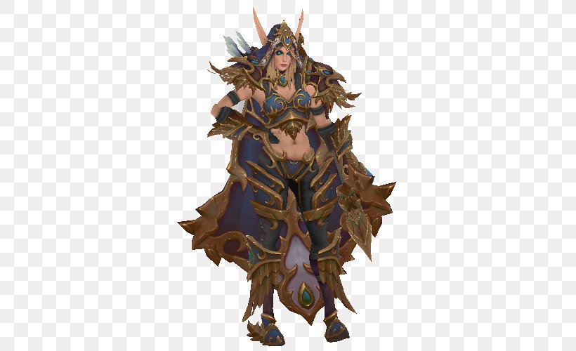 Heroes Of The Storm Warcraft III: Reign Of Chaos World Of Warcraft Warcraft II: Tides Of Darkness Sylvanas Windrunner, PNG, 500x500px, Heroes Of The Storm, Arthas Menethil, Elf, Figurine, High Elf Download Free