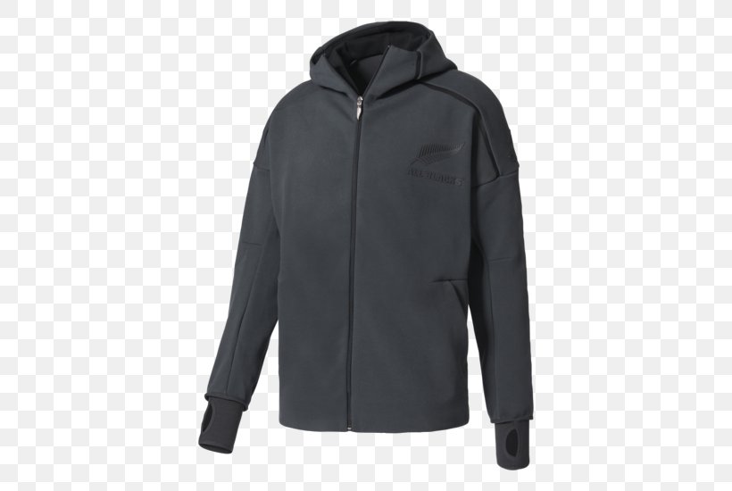 Hoodie New Zealand National Rugby Union Team Adidas Reebok T-shirt, PNG, 550x550px, Hoodie, Adidas, Adidas New Zealand, Black, Champion Download Free