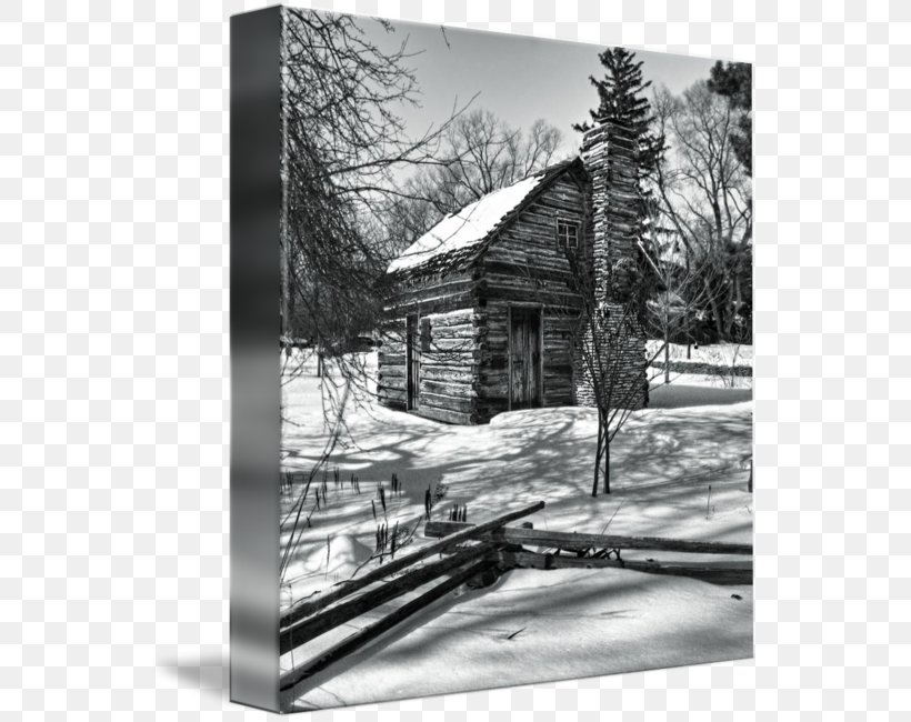 House Gallery Wrap Log Cabin Shed Hut, PNG, 550x650px, House, Art, Barn, Black And White, Building Download Free