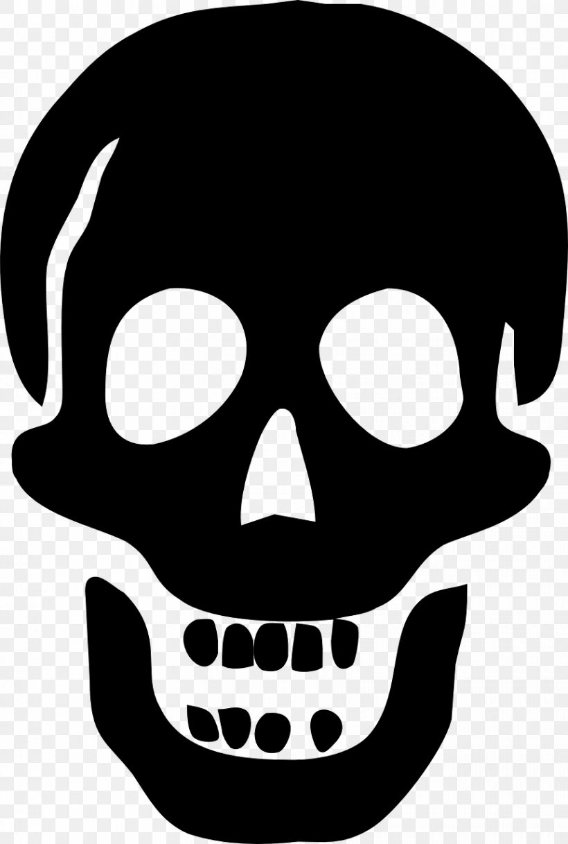 Human Skull Symbolism Calavera Clip Art, PNG, 862x1280px, Skull, Black And White, Bone, Calavera, Computer Download Free