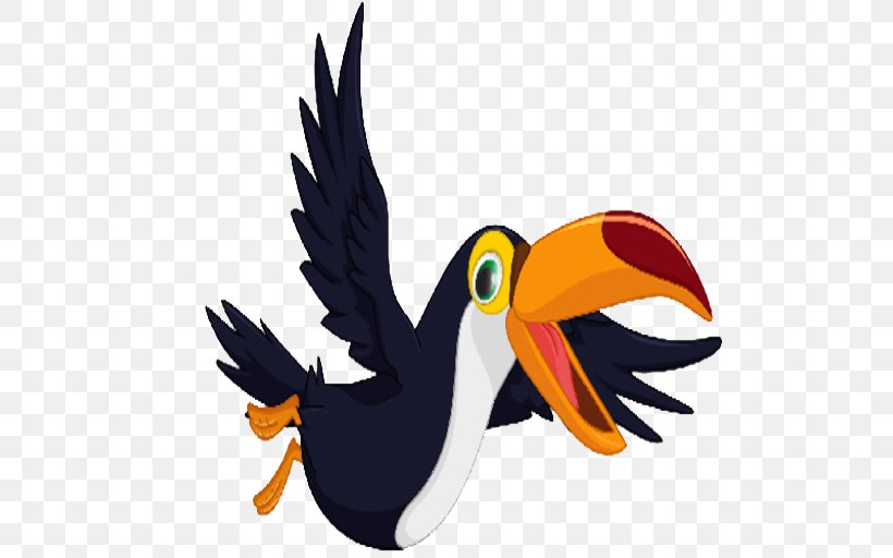 Toucan Clip Art Colorful Bird Desktop Wallpaper, PNG, 512x512px, Toucan, Beak, Bird, Chicken, Colorful Bird Download Free