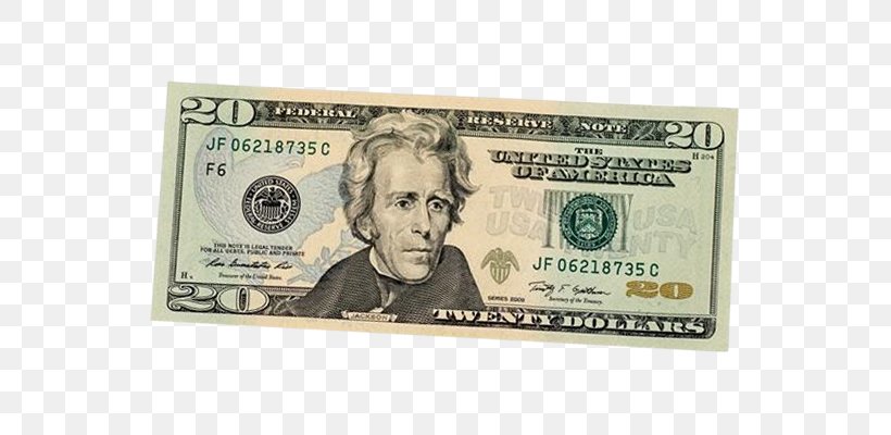 United States Twenty-dollar Bill Banknote United States Dollar United States One-dollar Bill, PNG, 800x400px, United States, Andrew Jackson, Banknote, Cash, Currency Download Free