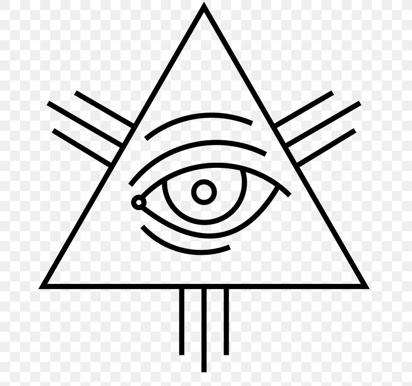 Eye Of Providence Symbol Freemasonry Divine Providence, PNG, 683x768px, Eye Of Providence, Area, Black, Black And White, Divine Providence Download Free