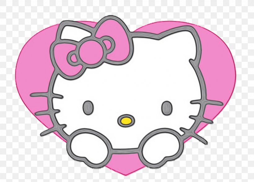 Hello Kitty Heart transparent PNG - StickPNG