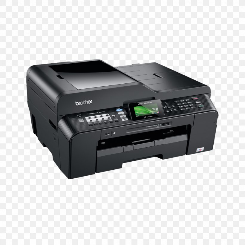 Multi-function Printer Brother Industries Inkjet Printing, PNG, 960x960px, Multifunction Printer, Brother Industries, Device Driver, Document, Dots Per Inch Download Free