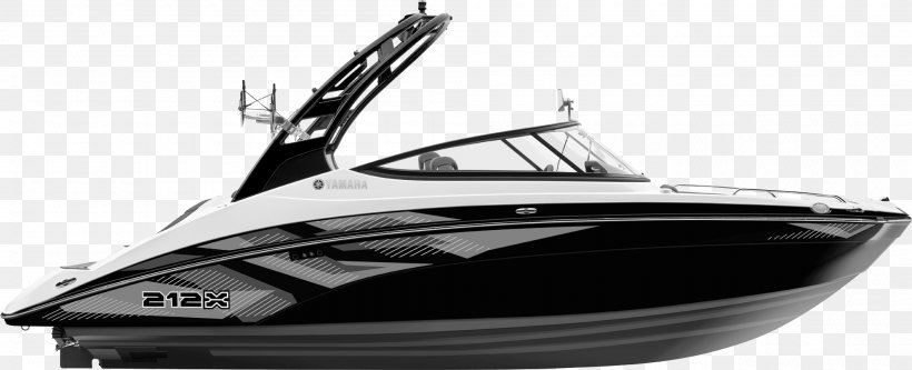 Yamaha Motor Company Jetboat Yamaha Corporation 0, PNG, 2000x814px, 2017, Yamaha Motor Company, Black And White, Boat, Boating Download Free