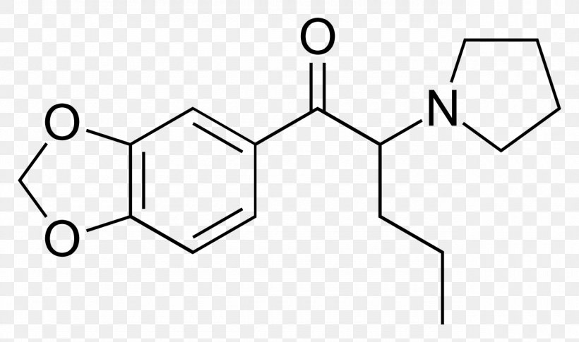Alpha-Pyrrolidinopentiophenone Methylone Stimulant Molecule Methylenedioxypyrovalerone, PNG, 1280x758px, Alphapyrrolidinopentiophenone, Acid, Area, Black, Black And White Download Free