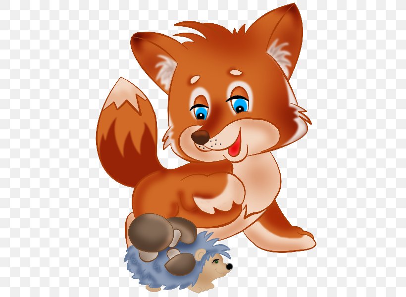 Dog Red Fox Cartoon Clip Art, PNG, 600x600px, Watercolor, Cartoon, Flower, Frame, Heart Download Free