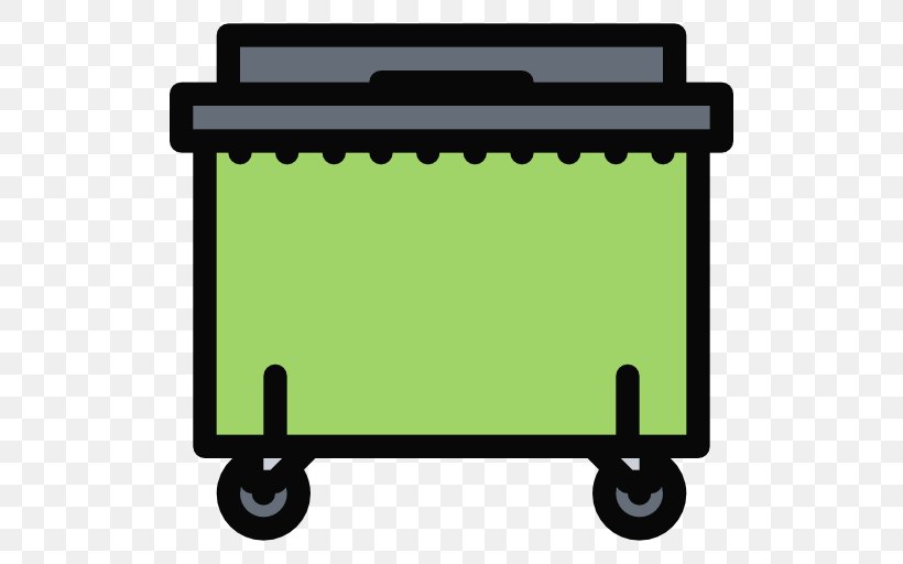 Rubbish Bins & Waste Paper Baskets Dumpster Roll-off, PNG, 512x512px, Rubbish Bins Waste Paper Baskets, Container, Dumpster, Green, Intermodal Container Download Free