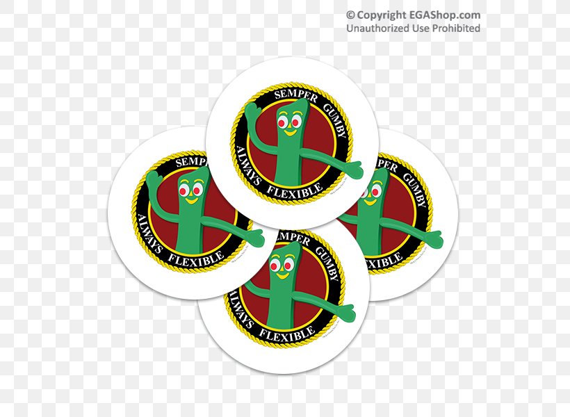 Semper Gumby Image Symbol Logo, PNG, 600x600px, Gumby, Area, Brand, Color, Decal Download Free