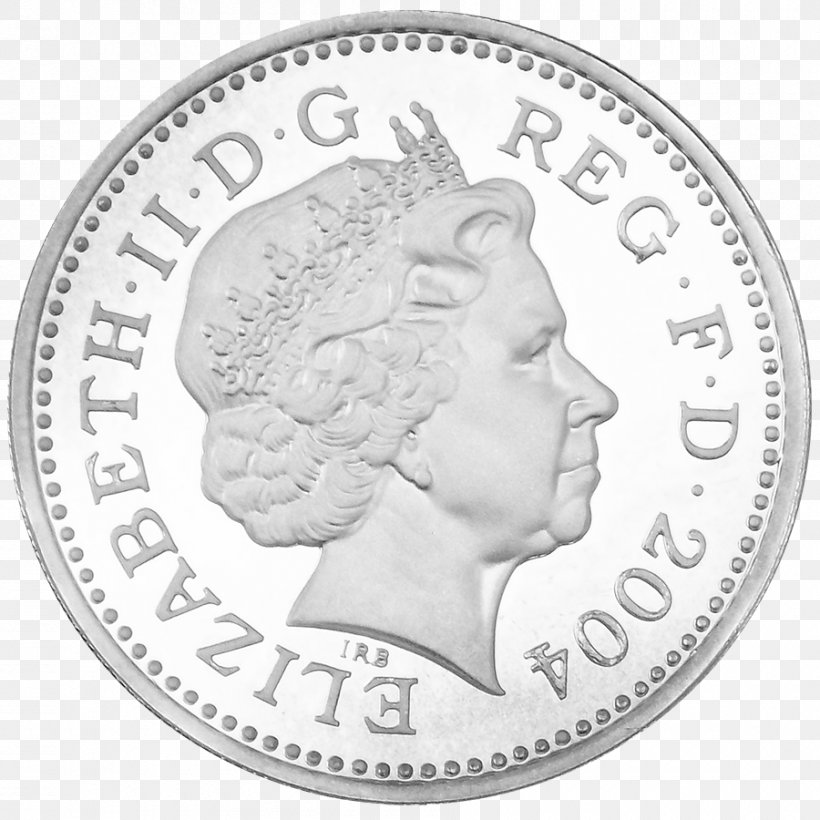 Coin Honda United Kingdom Pound Sterling One Pound, PNG, 900x900px, Coin, Black And White, Business, Cash, Coin Catalog Download Free