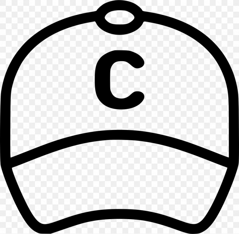 Baseball Cap Clothing Hat, PNG, 980x958px, Baseball Cap, Area, Baseball, Baseball Glove, Black And White Download Free