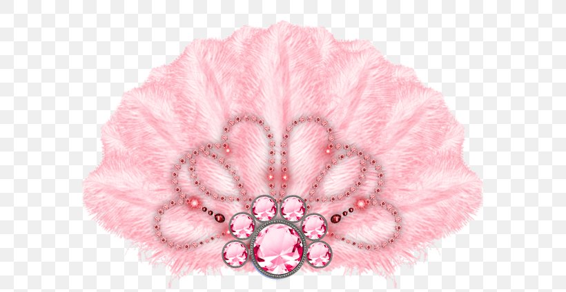 Hand Fan Pink Feather, PNG, 600x424px, Hand Fan, Element, Feather, Flower, Hair Download Free