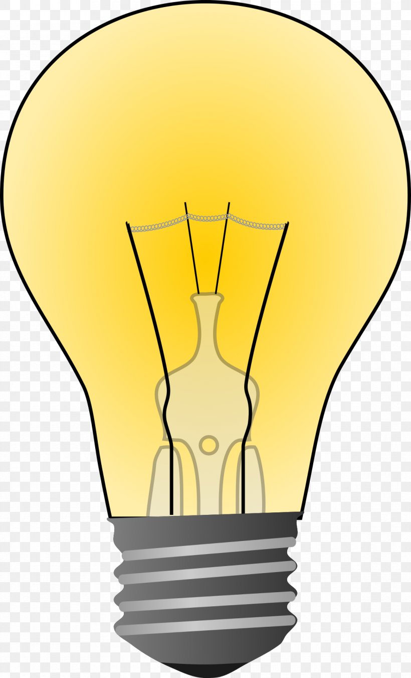 Incandescent Light Bulb Lamp Clip Art, PNG, 1165x1920px, Incandescent Light Bulb, Art, Compact Fluorescent Lamp, Electric Light, Idea Download Free
