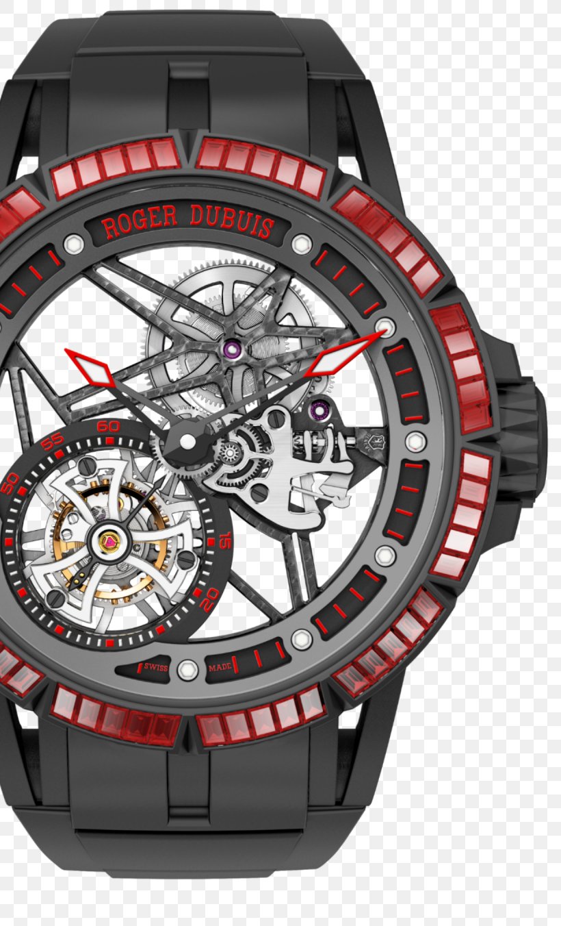 Roger Dubuis Skeleton Watch Tourbillon Clock, PNG, 1230x2028px, Roger Dubuis, Automatic Watch, Brand, Clock, Geneva Seal Download Free
