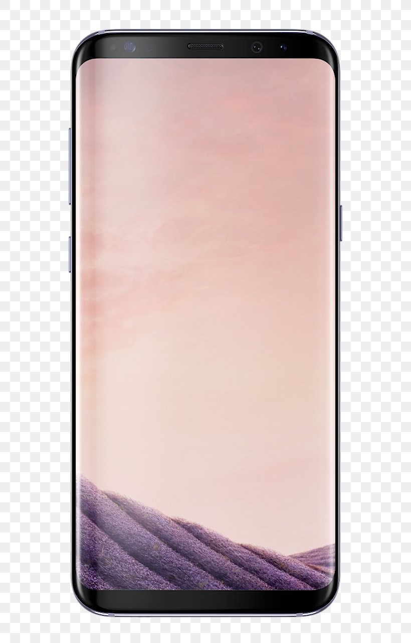 Samsung Galaxy S8+ Orchid Grey Smartphone, PNG, 720x1280px, Samsung, Mobile Phones, Orchid Grey, Pink, Purple Download Free
