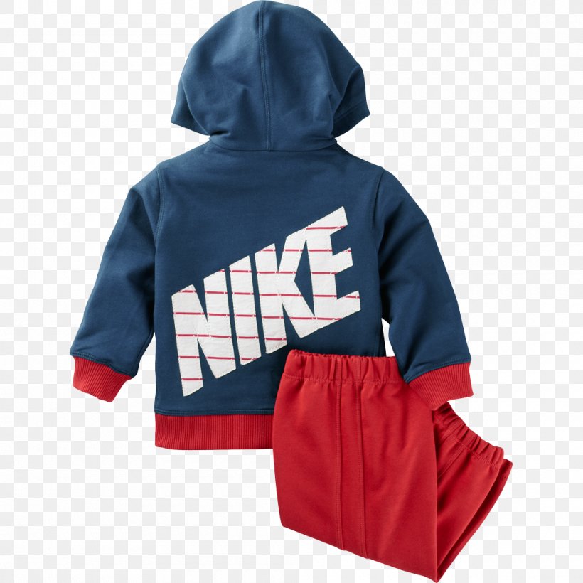Hoodie Tracksuit Nike Clothing Sneakers, PNG, 1000x1000px, Hoodie, Blue, Child, Clothing, Electric Blue Download Free