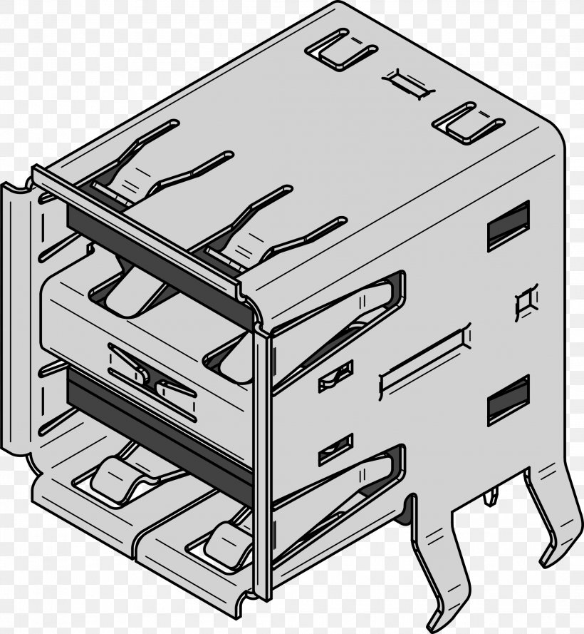 USB Electrical Connector Clip Art, PNG, 2213x2400px, Usb, Ac Power Plugs And Sockets, Black And White, Bus, Computer Download Free