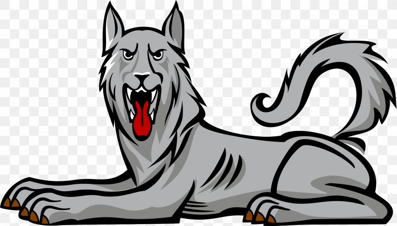 Gray Wolf Wolves In Heraldry Coat Of Arms Crest, PNG, 3000x1706px, Gray Wolf, Artwork, Big Cats, Black, Black And White Download Free