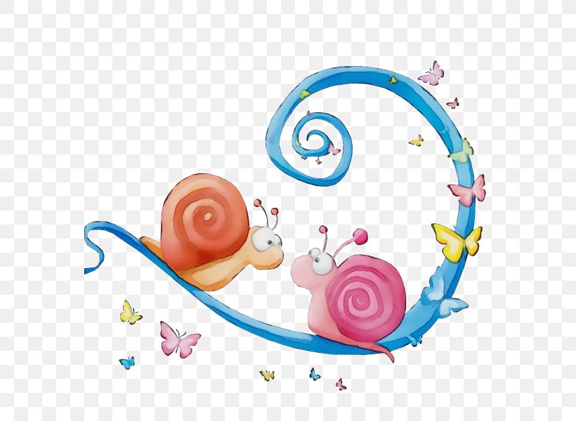 Snail Snails And Slugs Circle, PNG, 600x600px, Watercolor, Paint, Snail, Snails And Slugs, Wet Ink Download Free