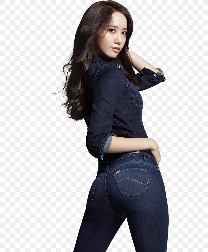 Im Yoon-ah Girls' Generation Lee Jeans, PNG, 511x996px, Watercolor, Cartoon, Flower, Frame, Heart Download Free