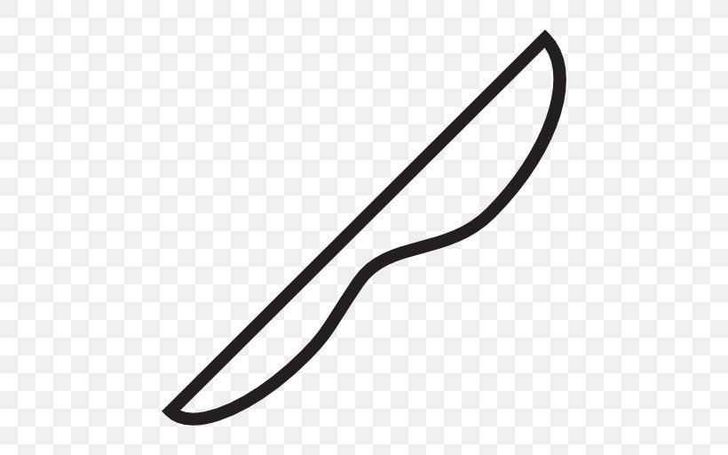 Knife Symbol Tool, PNG, 512x512px, Knife, Auto Part, Black And White, Case Knife, Cleaver Download Free