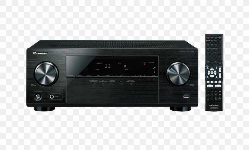 AV Receiver Pioneer VSX-830-K Home Theater Systems DTS-HD Master Audio, PNG, 1000x605px, 51 Surround Sound, 71 Surround Sound, Av Receiver, Audio, Audio Equipment Download Free