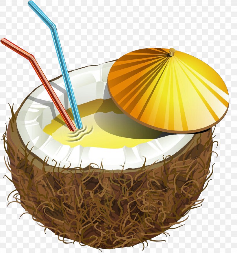 Coconut, PNG, 2807x3000px, Cartoon, Bird Nest, Coconut, Coconut Water, Juice Download Free