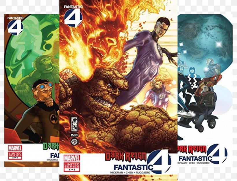 Dark Reign: Fantastic Four Superhero Comics, PNG, 1846x1414px, Dark Reign, Book, Comic Book, Comics, Comixology Download Free