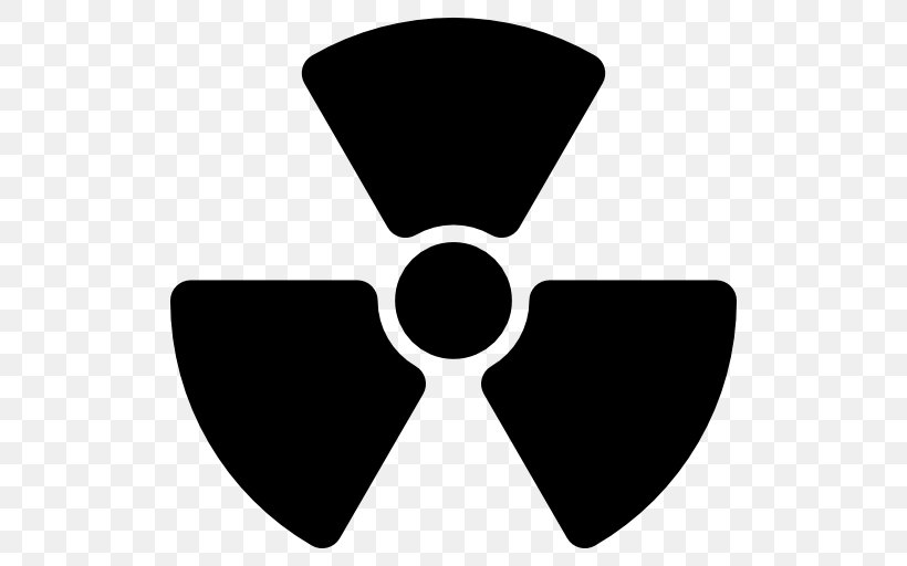 Nuclear Power Plant Nuclear Weapon Hazard Symbol Power Symbol, PNG, 512x512px, Nuclear Power, Black, Black And White, Hazard Symbol, Logo Download Free