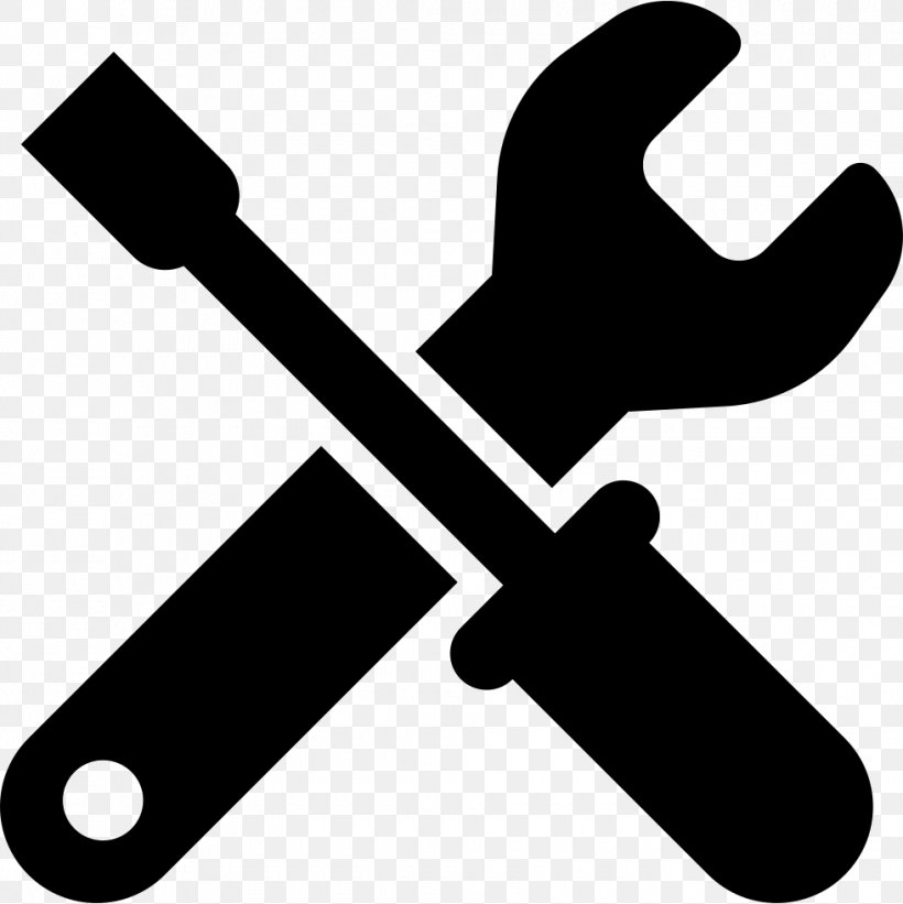 Screwdriver Spanners, PNG, 980x982px, Screwdriver, Black And White, Fotolia, Logo, Monochrome Photography Download Free