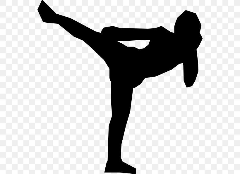 Women's Kickboxing Clip Art, PNG, 564x595px, Kickboxing, Aerobic Kickboxing, Arm, Balance, Black And White Download Free