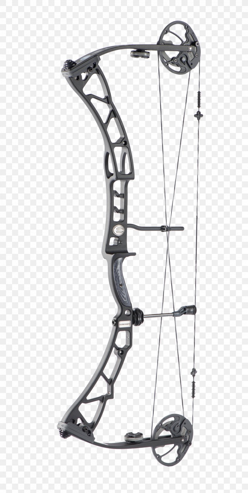 Compound Bows Bow And Arrow Bowhunting Archery, PNG, 2500x4974px, Compound Bows, Archery, Black And White, Bow, Bow And Arrow Download Free