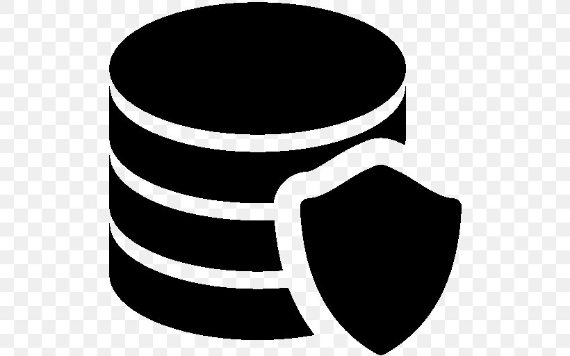 Data Security Database Computer Security Download, PNG, 512x512px, Data Security, Backup, Black, Black And White, Computer Security Download Free