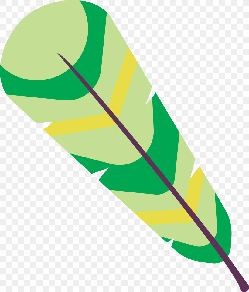 Leaf Green Line Science Biology, PNG, 2565x3000px, Cartoon Feather, Biology, Green, Leaf, Line Download Free