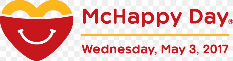McHappy Day Ronald McDonald House Charities McDonald's Big Mac, PNG, 2159x564px, Watercolor, Cartoon, Flower, Frame, Heart Download Free