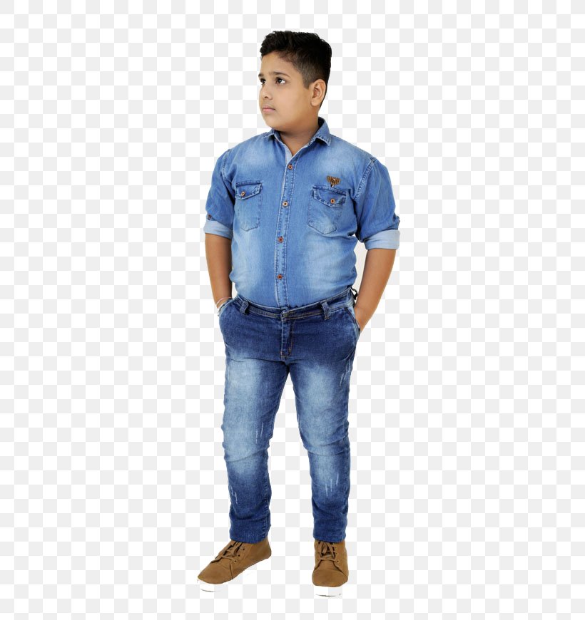 T-shirt Jeans Denim Sleeve Boy, PNG, 580x870px, Tshirt, Blue, Boy, Button, Children S Clothing Download Free