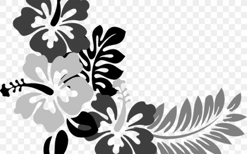 Clip Art Hawaiian Hibiscus Free Content Vector Graphics, PNG, 1368x855px, Hawaiian Hibiscus, Blackandwhite, Botany, Chinese Hibiscus, Drawing Download Free