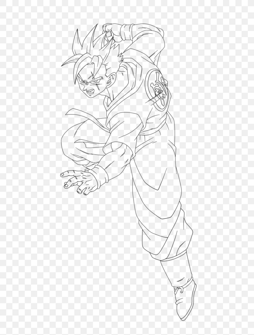 Gohan Goku Trunks Vegeta Goten, PNG, 738x1083px, Gohan, Arm, Art, Artwork, Black Download Free