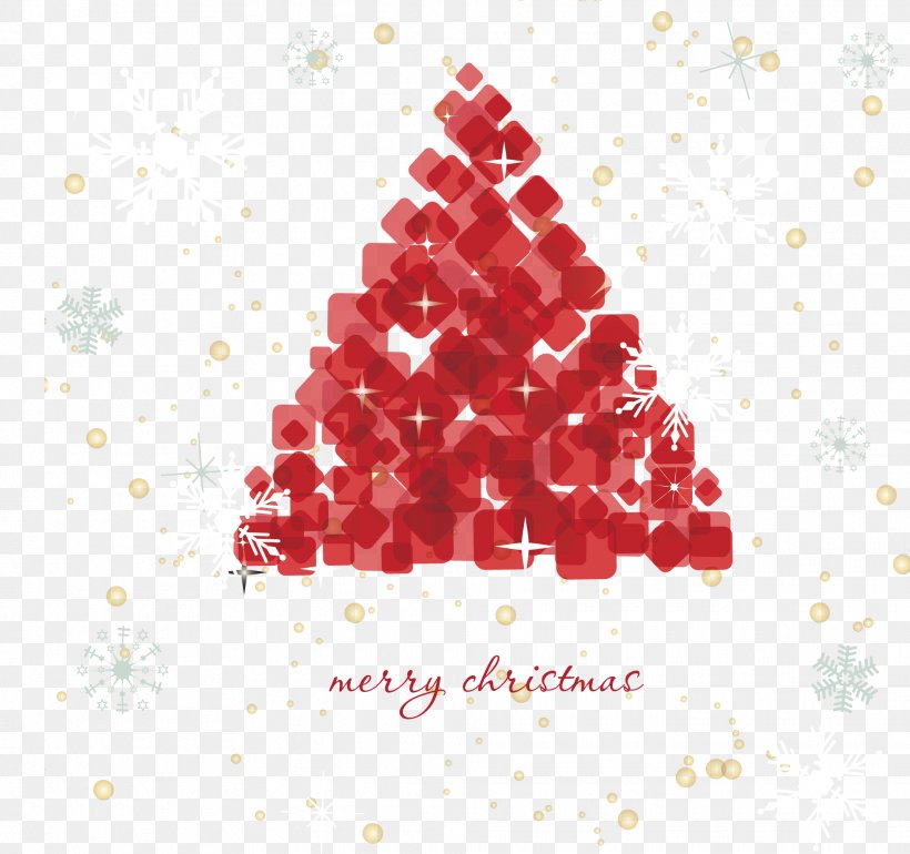 Santa Claus Christmas Tree Euclidean Vector, PNG, 1970x1851px, Christmas, Abstract, Christmas Decoration, Christmas Eve, Christmas Ornament Download Free