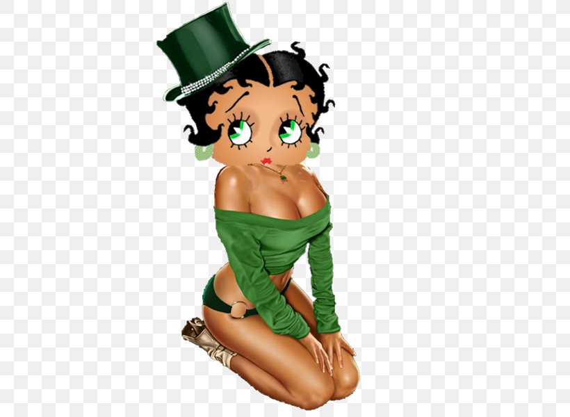 Betty Boop Saint Patrick's Day Clip Art, PNG, 600x600px, Watercolor, Cartoon, Flower, Frame, Heart Download Free