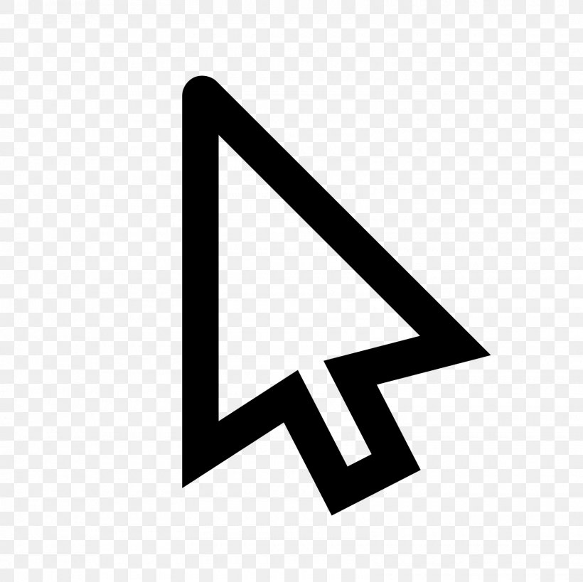 Computer Mouse Pointer Cursor, PNG, 1600x1600px, Computer Mouse, Bitmap, Black, Black And White, Bmp File Format Download Free