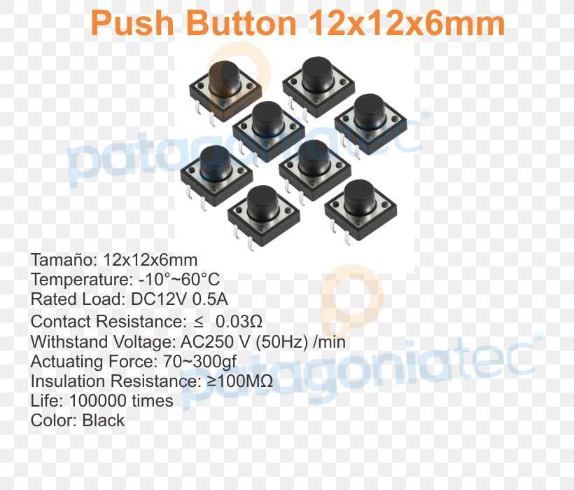 Electrical Switches Push-button Electronics Relay Dual In-line Package, PNG, 734x699px, Electrical Switches, Body Jewelry, Changeover Switch, Circuit Component, Dual Inline Package Download Free