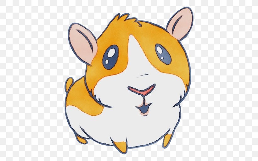 Hamster, PNG, 512x512px, Watercolor, Animated Cartoon, Cartoon, Hamster, Muroidea Download Free