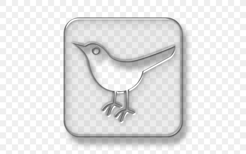 Social Media Logo Instagram Glass, PNG, 512x512px, Social Media, Beak, Bird, Black And White, Blog Download Free