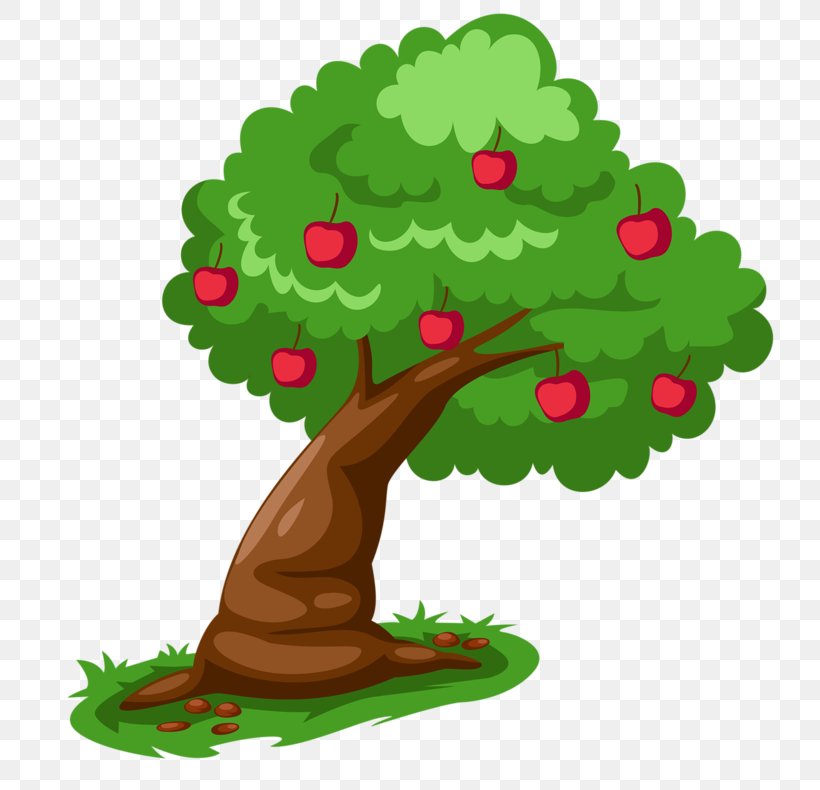 Tree, PNG, 800x790px, Tree, Apple, Cartoon, Flowering Plant, Flowerpot Download Free